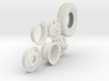 1/16 900x20 M35 Tire and Wheels Sample Set5 3d printed 