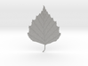 Birch tree leaf 3d printed 