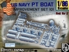 1/96 PT Boat Improvement Set101 3d printed 
