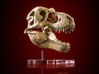 Tyrannosaurus skull - dinosaur model 3d printed Actual photo