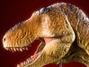 Dual Detail T. rex head (lipped version) 3d printed Product with paint finish
