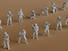 1:144 Soldiers Combat 1 Group 1 - 13 3d printed 