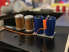 1:8 BTTF DeLorean blue capacitors 3d printed 