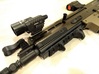 Airsoft SCAR Side Rail Delete 3d printed Slim panels provide good grip with little weight penalty