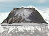 Mount Elbrus Map, No VE: 8"x8" 3d printed 