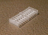 HO Retainer Valve Bulk Packs 3d printed This "small" size sprue contains 20 retainer valves.