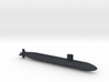 Los Angeles class SSN (688), Full Hull, 1/2400 3d printed 