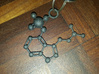 Psilocybin Molecule (large) 3d printed 