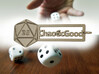 Chaotic Good RPG Keychain 3d printed 
