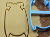 Bat 2 cookie cutter for professional 3d printed 