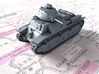 1/144 French Char D2 AMX4 SA35 Medium Tank 3d printed 1/144 French Char D2 AMX4 SA35 Medium Tank