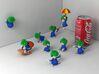 Lemming Basher (Large and in Color) 3d printed All lemmings together