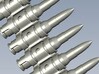 1/10 scale 0.50" 12.7x99mm NATO ammunition x 100 3d printed 