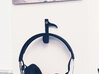 Musical Headphone Hanger 3d printed 