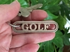 Golf Keychain - Gift for Golfer 3d printed Must have golfing accessory!
