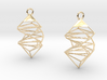 Earrings 3d printed 