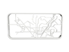 Barcelona Metro map iPhone 5s case 3d printed 