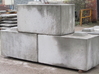 1/64th Precast Barrier Concrete Block 3d printed 