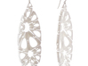 Kinematics 18e earrings 3d printed 