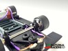 Chassis - Sloter Ferrari 312 PB (SW) 3d printed Front axle design and fittings