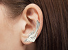 Ear Climber Earrings - Birds 3d printed 