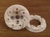 VEX Mecanum Wheel Adapters for FTC 3d printed The tetrix axle/motor hub is secured with bolts