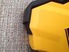 DeWalt Staple Gun Top Cover Modification 3d printed The top cover reattached