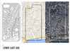Lower East Side/ Bowery NYC Map iPhone 5/5s Case 3d printed 