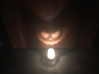 halloween tealight pumpkin 3d printed 