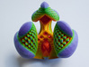 Libidinis Hexagonis Coloratus (Touchable Fractal) 3d printed 