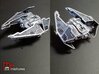Sith Fury Interceptor (Wings Open) 1/270 3d printed 