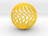 Spherical Wave Ornament 3d printed 