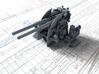 1/72 RN 4"/45 (10.2 cm) QF Mark XVI Gun x2 3d printed 3d render showing product detail