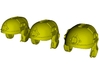 1/18 scale AirFrame ballistic helmets x 3 3d printed 