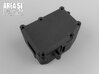 RC8B3 Large Receiver Box [for electronic switch] 3d printed Shown in optional black