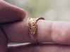 Feather Ring 3d printed 