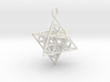 Star Tetrahedron Fractal 25mm or 32mm 3d printed 