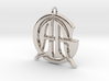 Monogram Initials AAG Cipher 3d printed 