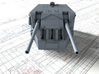1/48 4.7"/50 (12 cm) QF MKXI L & M Class Gun x1 3d printed 3d render showing product detail