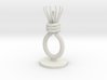 execution rope tealight candle holder 3d printed 