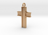 Steel Girder Cross Pendant - Christian Jewelry 3d printed 