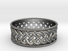 Interwoven Celtic Ring~size US 8 1/4 3d printed 