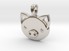 Piggy Head Charm Animal Jewelry Pendant 3d printed 