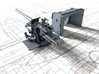 1/48 4.7"/45 (12cm) QF Mark IX CPXVII Gun x1 3d printed 3d render showing product detail