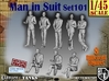 1/45 Man in Suit Set101 3d printed 