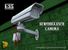 Surveillance Camera (1:35) Type 1 3d printed surveillance camera type 1