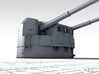 1/96 5.25"/50 (13.4 cm) QF Mark I Guns 1943 x1 3d printed 3d render showing product detail