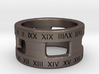 A Roman Numeral Ring 3d printed 