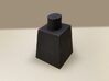 Buddha Head Plinth (Fits Head Type 1 & 2) 3d printed Actual printed example in Black Natural Versatile Plastic