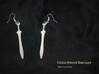 Celtic Sword Earrings 3d printed 